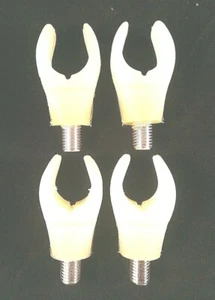 MOD DELUXE ILUMINADO FLEXIBLE GOMA REPOSAPIÉS/AGARRE TRASERO PARA VARILLA, BASTONES DE BANCO - Imagen 1 de 5
