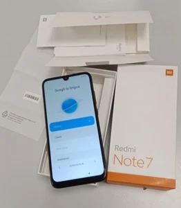 XIAOMI REDMI NOTE 7 SPACE BLACK 4GB RAM 64 GB ROM - Foto 1 di 4