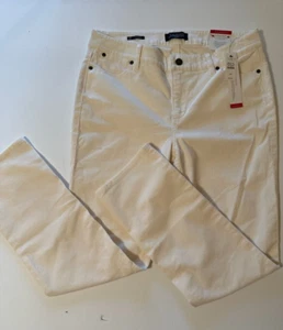 Talbots Flawless Five Pocket Corduroy Straight Leg Off White Women's 10P NWT - Picture 1 of 8