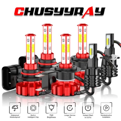 Combo LED para Mazda Protege5 02-03 6x 9005 H7 H3 Faro y luz antiniebla bombillas Foto 1 de 4