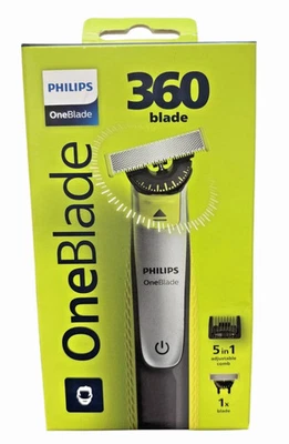 Philips OneBlade 5-in-1 Adjustable Comb + 1x Blade – Genuine & Unopened With Box