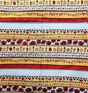 Home Sweet Home Bordüre Quilt Stoff BTY 44" breit - Bild 1 von 4