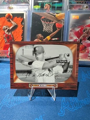 Bowman Heritage 2004 - Jorge Posada #69 blanco y negro Foto 1 de 4