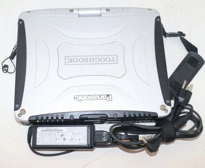 Panasonic ToughBook CF-19|Core i5@2,70 GHz|8 GB RAM|256 GBSSD|WIN10||Touch|Stylus Foto 1 de 4
