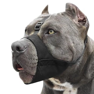 Bozal Mayerzon Pitbull, bozal suave para perro con correa antideslizante para American Bully Foto 1 de 4