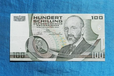 Billete de 100 chelines Austria 1984 *P-150* *AU* Foto 1 de 2