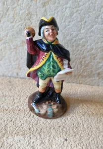 Vintage Royal Doulton Miniature Figurine : Town Crier HN3261 : 1989 - 1991 - Picture 1 of 12
