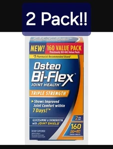 2 X 160 Osteo Bi-Flex Triple Strength Joint Health 320 Total Exp 04/27+ - Picture 1 of 1