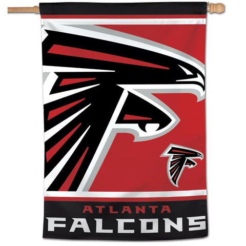 Atlanta Falcons Vertical NFL House Flag Licensed Football Banner 28" x 40" Cover