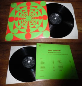 Claude Vasori – Ionic Scrabble LP ORG French Library Electro Experimental Psych - Imagen 1 de 1