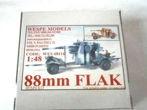 88mm FLAK - Wespe Models 1:48 SCALE - resin kit 48114 - Picture 1 of 1