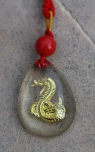 1 Pcs Clear Hanging Cobra (Snake) Feng Shui Wealth Fortune Protection - Picture 1 of 5