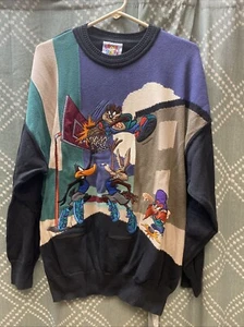 Rare Looney Tunes Basketball Limited Edition Large Sweater By Lario - 598/2000 - Picture 1 of 3