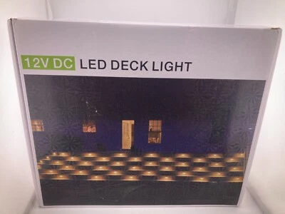 30 pcs Smart D31 BLACK IP67 WIFI LED Deck Lights RGBW Step Lighting DC12V - Image 1 of 4