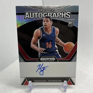 KESHAD JOHNSON 2024 Panini Prizm Draft Picks RC Rookie Auto SILVER PRIZM Heat - Picture 1 of 6