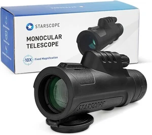 Starscope Monocular Telescope G3-10x42 Long Range Monoculars With BAK4 Prism - Picture 1 of 5