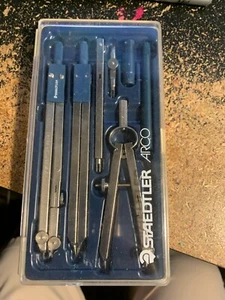 STAEDTLER ARCO 559 09 559-09 MATH DRAFTING COMPASS ~ USED ONE TIME - Picture 1 of 1