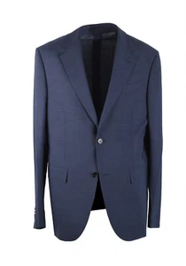 Traje de Viaje ZEGNA Packaway Azul Talla 52 IT / 42R EE. UU. Nuevo Con Etiquetas - Imagen 1 de 7