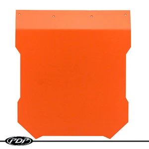 2015+ Polaris AXYS RMK Snow Flap, SKS 600 / 800 SNOWMOBILE SNOWFLAP Plain ORANGE - Picture 1 of 4
