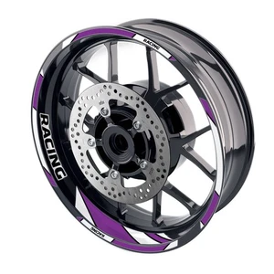 Purple 17 inch GP06 Vinyl Wheel Rim Stickers For CBR1000RR-R Fireblade SP 20 21 - Picture 1 of 10