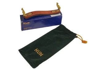Kun Bravo 5/4 Viola Shoulder Rest Standard w/ Velvet Storage Bag, Maple *ISSUE* - Picture 1 of 5