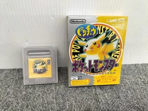 Nintendo Gameboy Pokemon Dmg-P-Apsj Pikachu - Foto 1 di 13