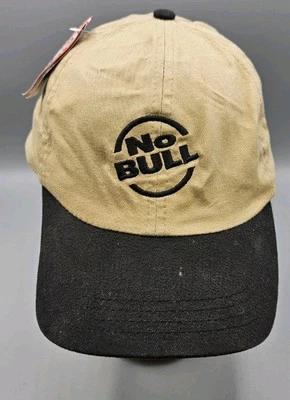 Boné chapéu ajustável vintage sem touro Winston cigarros Strapback pai cáqui preto - Imagem 1 de 4