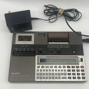 Sharp Pocket Computer PC-1250A CE-125 Printer and Microcassette TURNS ON - Picture 1 of 7