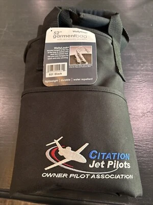 Сумки Wally 52 дюйма сумка для одежды Citation Pilots стиль с двумя карманами 931 черные бесплатная доставка - Изображение 1 из 4