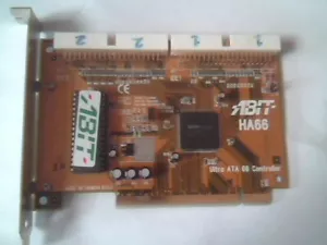 Controlador ABIT HA66 Ultra ATA 66 IDE PCI doble canal - Imagen 1 de 6