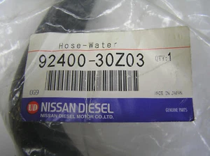"MANGUERA DE AGUA NISSAN 92400-30Z03 ""NUEVA"" ""OEM"" ""GENIUNE" - Imagen 1 de 4