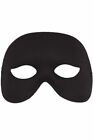BLACK COCKTAIL1/2 MASK EYE MASK FACE MASK HALLOWEEN COSTUME MASQUERADE ACCESSORY