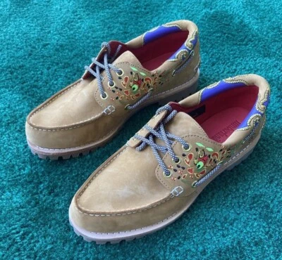 Timberland 女式 CLOT X 3 EYE Lug 船鞋 8 码限量版 — 第 1/4 张图片