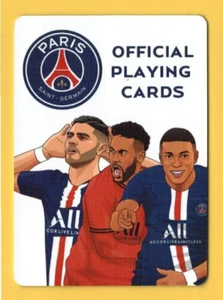 2019 Paris Saint-Germaine Mbappe Neymar Icardi Official Playing Card Header Pt 1 - Picture 1 of 2