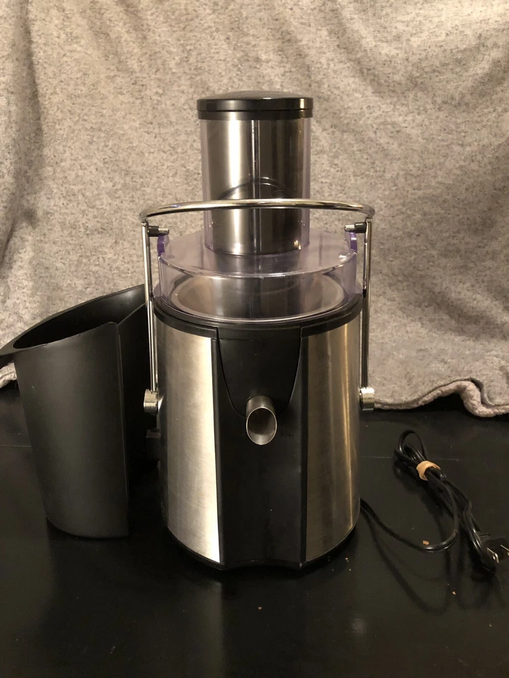 Exprimidor Gourmia - Funciona muy bien - Acero inoxidable / Acabado negro Foto 1 de 4