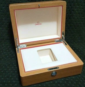 Authentische Omega New Style Massivholz lackierte Uhrenbox von JP kostenloser Versand - Bild 1 von 9