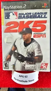 Major League Baseball 2K5 (Sony PlayStation 2, 2004) PS2 - Bild 1 von 3