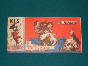 Collana Picchio KIS LA VENDICATRICE N.5 Serie 1/15 Ed. Selene originale 1958 - Imagen 1 de 2