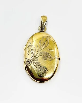 Pendentif or jaune 18 k 7.20 grs Porte photo - Bijoux occasion - Photo 1/2