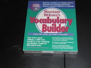 Merriam Webster's Vocabulary Builder (PC, 1996) Factory Sealed! Selten - Bild 1 von 1