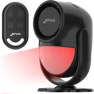 CPVAN Indoor Bewegungssensor Alarm mit Sirene Wireless Infrarot Zum Selbermachen PIR Bewegung - Bild 1 von 8