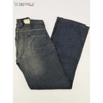 Jeans uomo LEE BUCKLE SLACK blu sabbiato relaxed fit straight vintage old stock