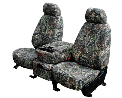 Fundas de asiento de auto CalTrend para Ford F-150 2015-2020 Hunter camuflaje personalizadas Foto 1 de 4