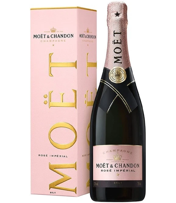 MOËT & CHANDON MOET & CHANDON CHAMPAGNE ROSE' IMPERIAL CL.75 CON ASTUCCIO