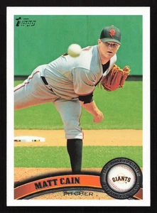 2011 Topps #570 Matt Cain San Francisco Giants QTY - Picture 1 of 2