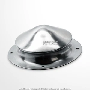 12G Steel Hand Forged Iron 6.5" Combat Functional Medieval Shield Umbo Boss SCA - Picture 1 of 5