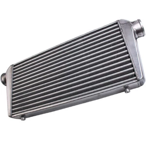 Tubo de intercooler de montaje frontal universal y aleta 600x300x76mm 3 pulgadas de entrada / salida Nuevo - Imagen 1 de 11