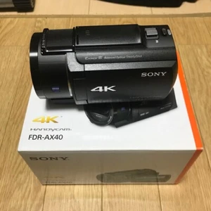 Sony FDR-AX40 Video camera recorder Handycam black color - Picture 1 of 10