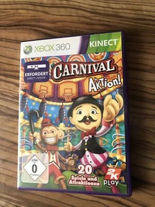 Xbox 360 Carnival in Aktion Kinect Spiel Komplett Wie Neu 20 Spiele Minispiel - Bild 1 von 5