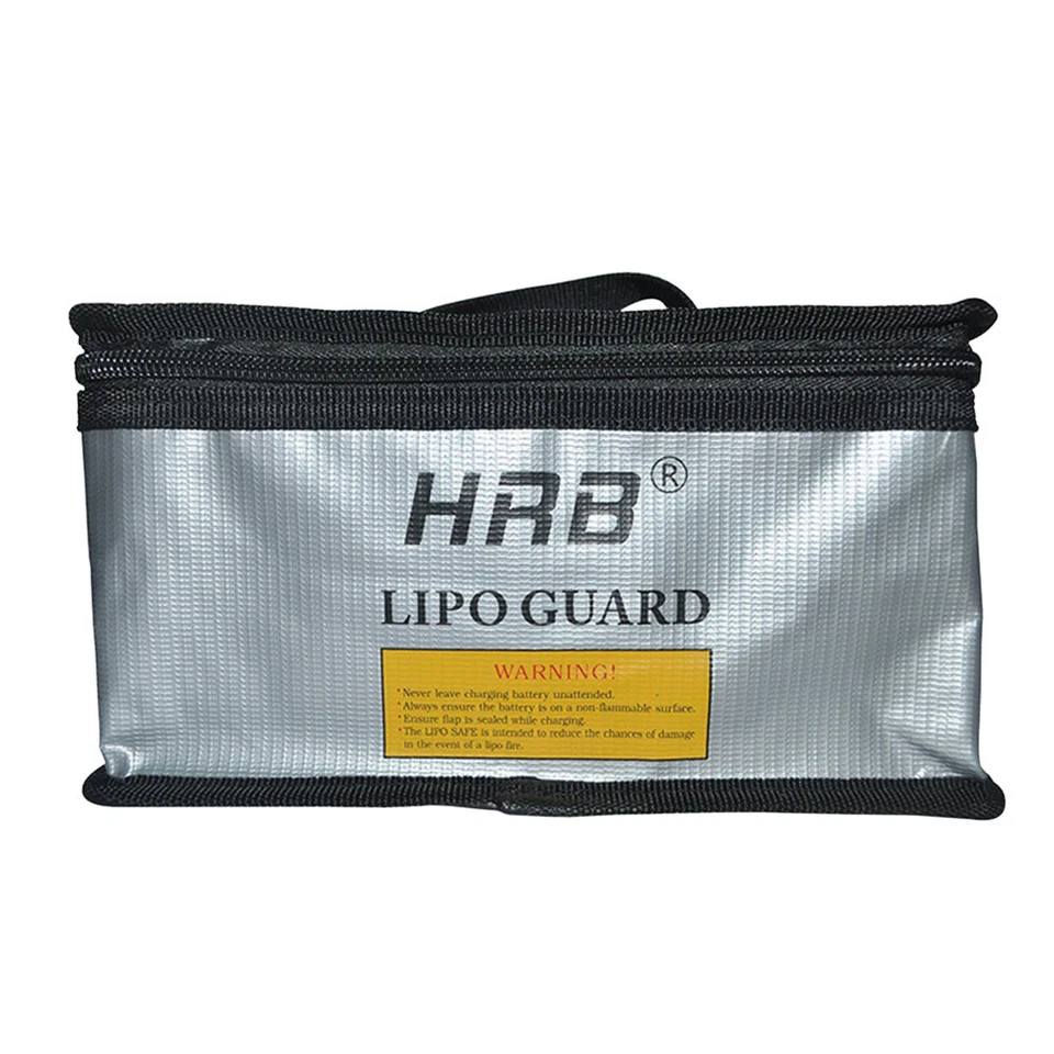 HRB Lipo Battery Safe Bag Guard Fireproof Explosionproof for Charge & Storage